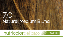7.0 Natural Medium Blond